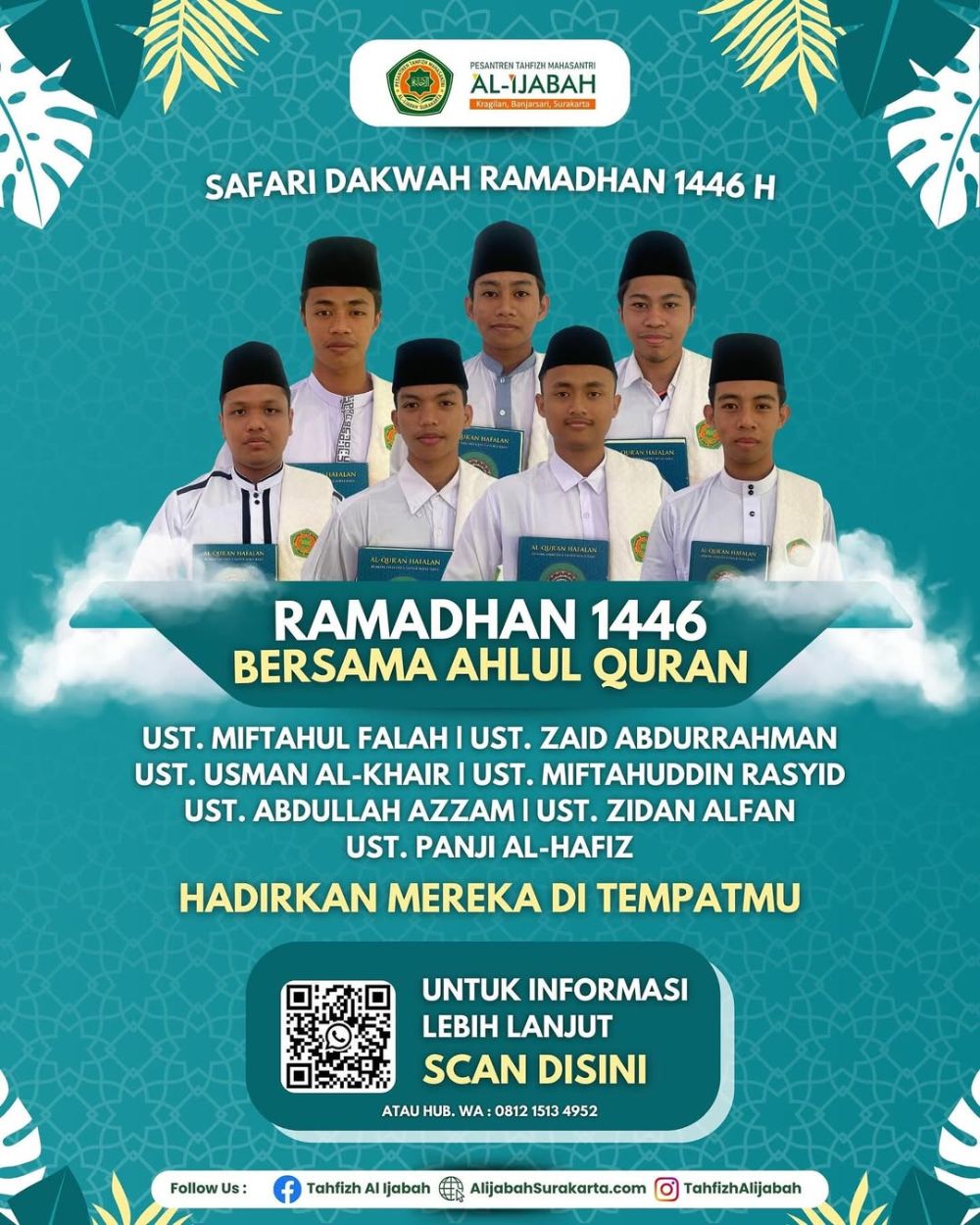 Safari Dakwah Ramadhan 1446 H: Bersama Ahlul Qur’an di Tempatmu
